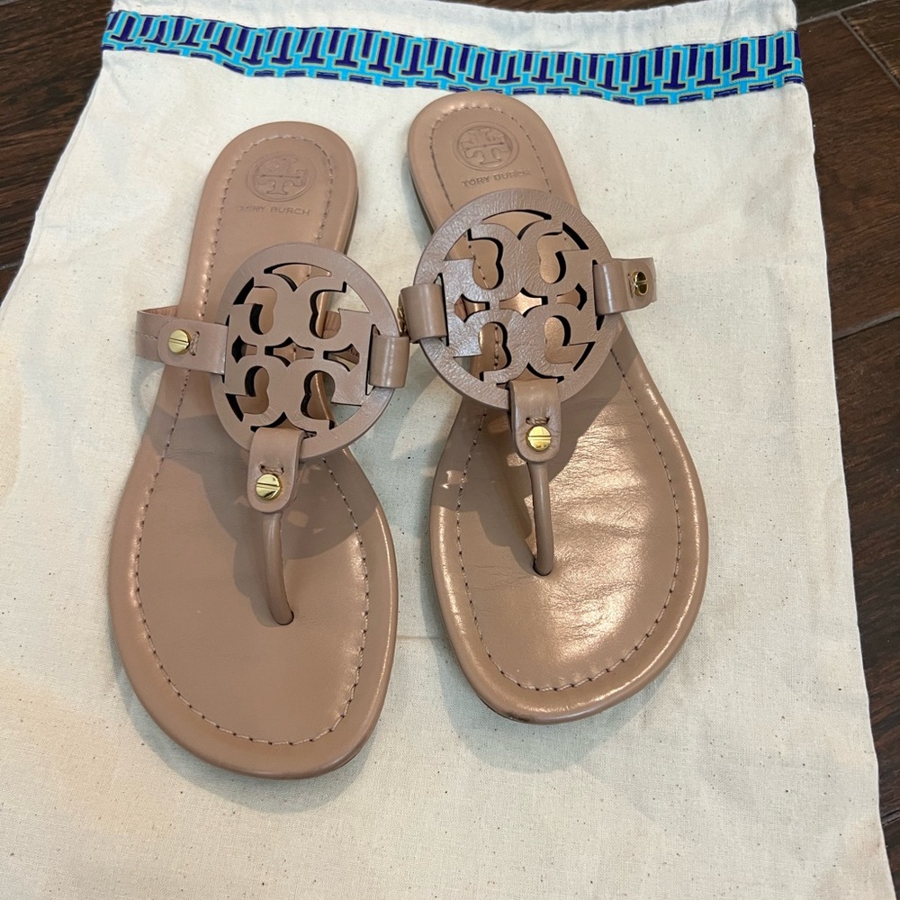 Tory Burch Miller Sandals size 8